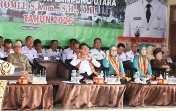 Kunjungan Kerja di Kota Alam, Bupati dan Wakil Bupati Lampung Utara Perkuat Sinergi dengan Masyarakat Kotabumi