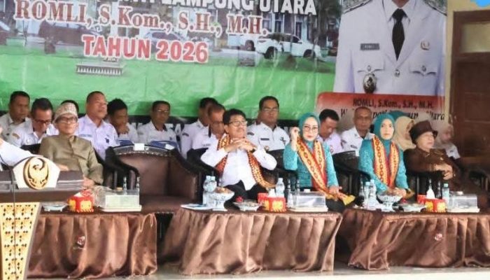 Kunjungan Kerja di Kota Alam, Bupati dan Wakil Bupati Lampung Utara Perkuat Sinergi dengan Masyarakat Kotabumi