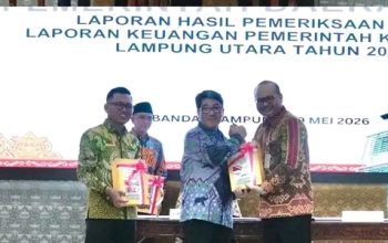 Pemerintah Kabupaten Lampung Utara Pertahankan Opini Wajar Tanpa Pengecualian