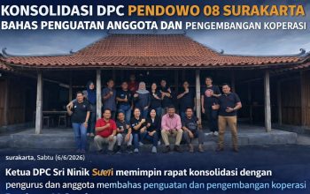 Konsolidasi DPC Pendowo 08 Surakarta bahas penguatan anggota dan pengembangan koperasi
