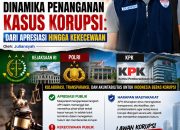 Dinamika Penanganan Kasus Korupsi, Dari Apresiasi hingga Kekecewaann
