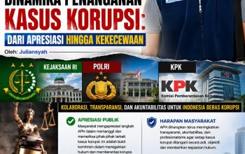 Dinamika Penanganan Kasus Korupsi, Dari Apresiasi hingga Kekecewaann