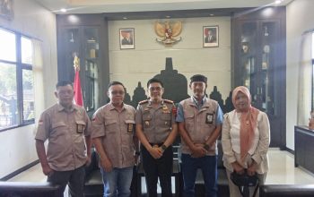 Audensi pengurus Ampetra Kabupaten Magelang temui Kapolres