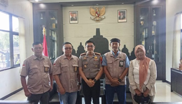 Audensi pengurus Ampetra Kabupaten Magelang temui Kapolres