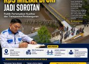 Jembatan Hampir Rp5 Miliar di OKI Jadi Sorotan, Publik Pertanyakan Kualitas dan Transparansi Pembangunan