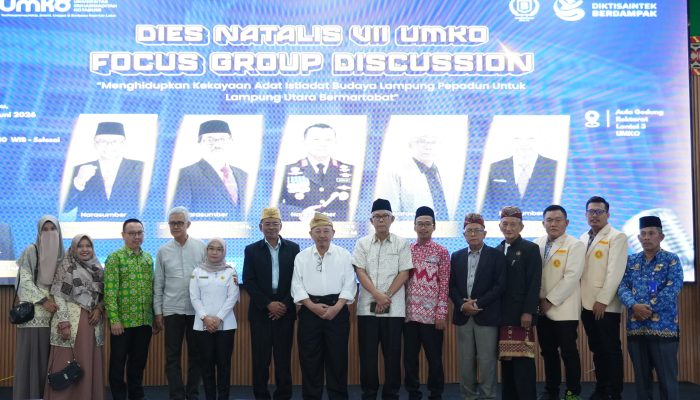 Dari Kampus untuk Budaya: UMKO Gelar FGD Menghidupkan Kearifan Lokal Lampung