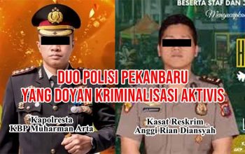 Hukum yang Disandera Penguasa: Kasus Larshen Yunus dan Potret Kelam Kriminalisasi Aktivis di Pekanbaru