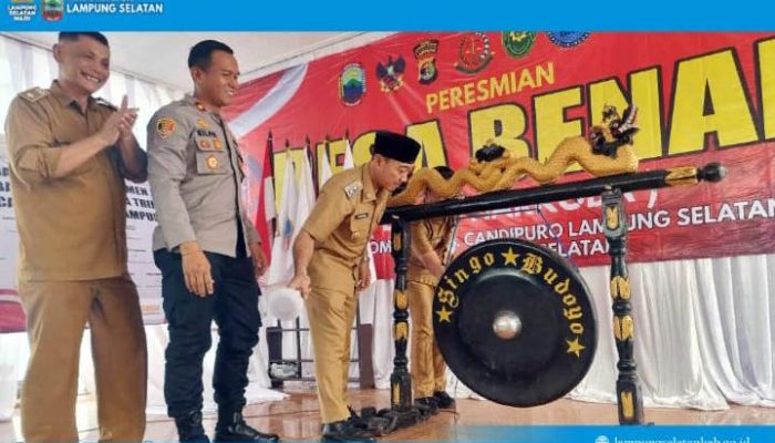 Desa Trimomukti Resmi Jadi Desa Bebas Narkoba, Wujud Nyata Menjaga Generasi Muda Lampung Selatan