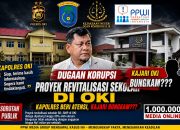 Dugaan Korupsi Proyek Revitalisasi Sekolah di OKI: Kapolres Beri Atensi, Kajari Bungkam???