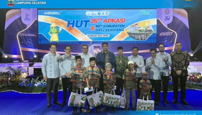 Perkuat Sinergi Antar kabupaten, Bupati Radityo Egi Pratama Hadiri HUT ke-26 Apkasi di Deli Serdang Pemerintahan