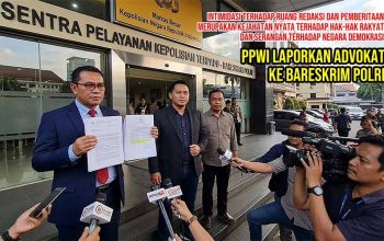 Buntut Intimidasi Ruang Redaksi, Wilson Lalengke Seret Kuasa Hukum Martin Tampubolon ke Mabes Polri