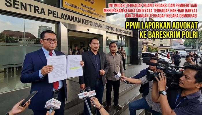 Buntut Intimidasi Ruang Redaksi, Wilson Lalengke Seret Kuasa Hukum Martin Tampubolon ke Mabes Polri