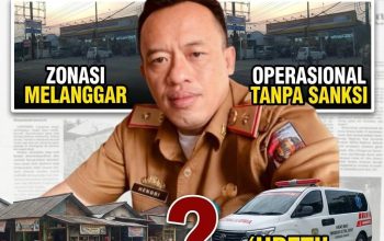 Diduga ‘Masuk Angin’ karena Hibah Ambulans, Disdag Lampura Bungkam Soal Minimarket Penabrak Perda