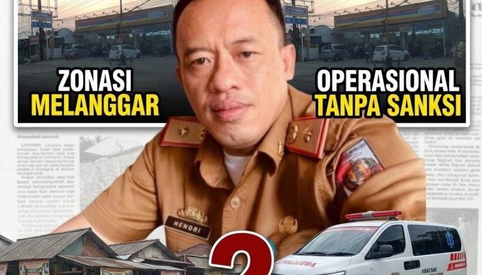 Diduga ‘Masuk Angin’ karena Hibah Ambulans, Disdag Lampura Bungkam Soal Minimarket Penabrak Perda