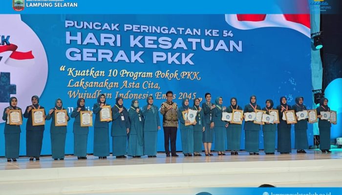 TP PKK Lampung Selatan Raih Penghargaan Nasional Imunisasi Zero Dose, 4.626 Anak Tuntaskan Imunisasi Kejar Capaian/Prestasi