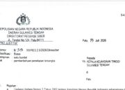 Anggota DPD RI Asal Sulteng Berinisial RA Ditetapkan Sebagai Tersangka, Berpotensi di PAW