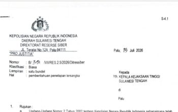 Anggota DPD RI Asal Sulteng Berinisial RA Ditetapkan Sebagai Tersangka, Berpotensi di PAW