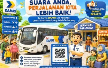 Suara Anda Dibutuhkan! Pemkab Lampung Selatan Ajak Warga Isi Survei Rute DAMRI via Kalianda