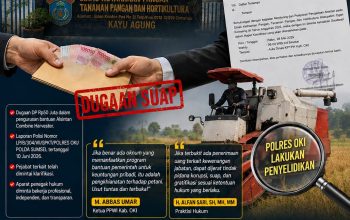 Diduga Ada Suap Pengurusan Alsintan di OKI, Polisi Lakukan Penyelidikan; Transparansi Penyaluran Bantuan Pertanian Jadi Sorotan