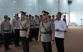 Kapolres Lampung Selatan Pimpin Sertijab Kapolsek Penengahan, Tekankan Penguatan Kinerja dan Pelayanan