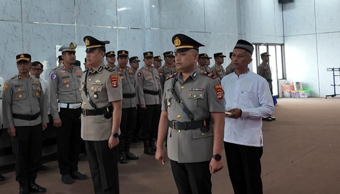 Kapolres Lampung Selatan Pimpin Sertijab Kapolsek Penengahan, Tekankan Penguatan Kinerja dan Pelayanan