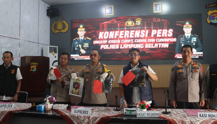 Diburu Polisi, Dua Pelaku Curanmor di Kalianda Akhirnya Berhasil Ditangkap Di dua Kasus Berbeda