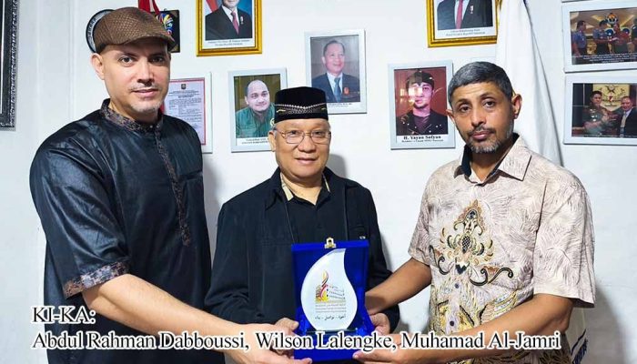 *Merajut Silaturahmi, Memperkokoh Ukhuwah: Presiden Komunitas Yaman Kunjungi Ketum PPWI*
